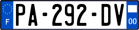 PA-292-DV