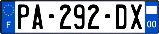 PA-292-DX