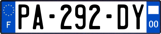 PA-292-DY