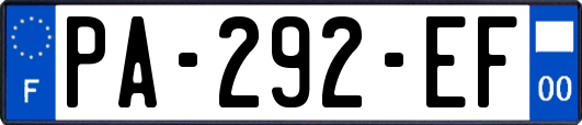 PA-292-EF