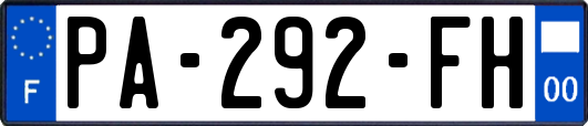 PA-292-FH