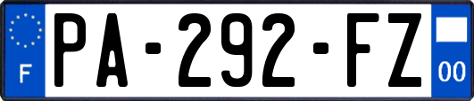 PA-292-FZ