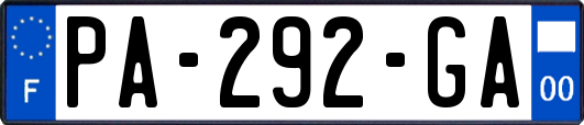 PA-292-GA