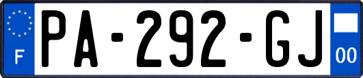 PA-292-GJ