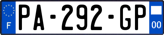 PA-292-GP