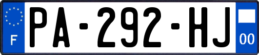 PA-292-HJ
