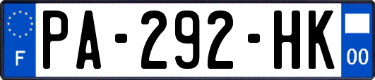 PA-292-HK