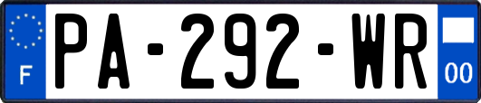PA-292-WR
