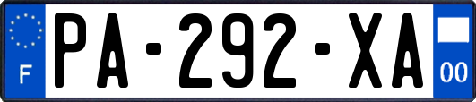 PA-292-XA