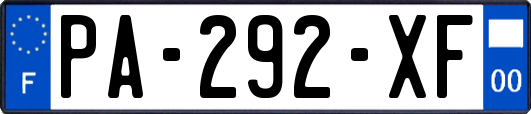 PA-292-XF