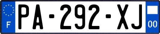 PA-292-XJ
