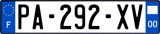 PA-292-XV
