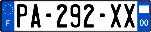 PA-292-XX