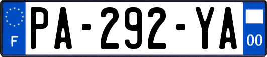 PA-292-YA