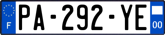 PA-292-YE