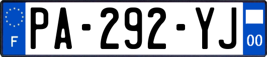PA-292-YJ