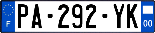 PA-292-YK