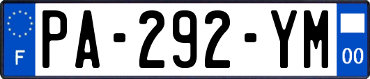 PA-292-YM