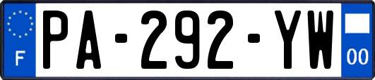 PA-292-YW