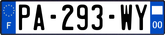 PA-293-WY