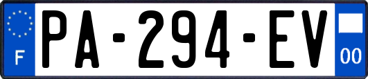 PA-294-EV