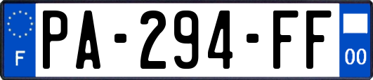 PA-294-FF
