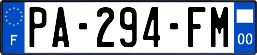 PA-294-FM