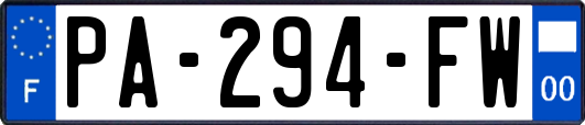 PA-294-FW