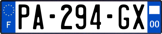 PA-294-GX