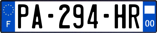 PA-294-HR