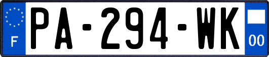 PA-294-WK