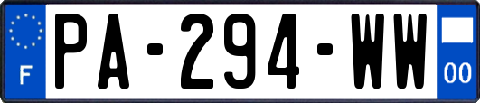 PA-294-WW