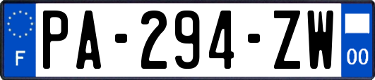 PA-294-ZW
