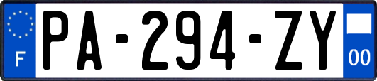 PA-294-ZY