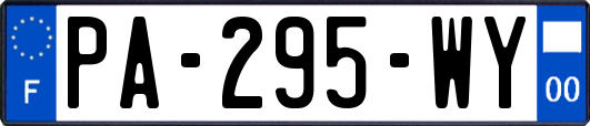 PA-295-WY