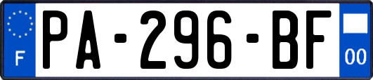 PA-296-BF