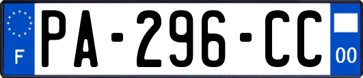 PA-296-CC