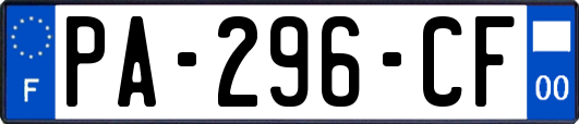 PA-296-CF