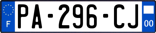 PA-296-CJ