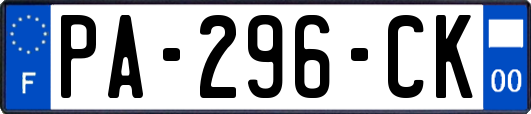 PA-296-CK