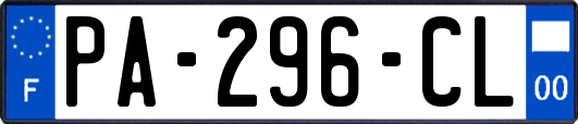 PA-296-CL