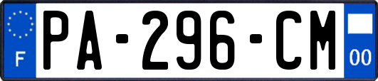 PA-296-CM
