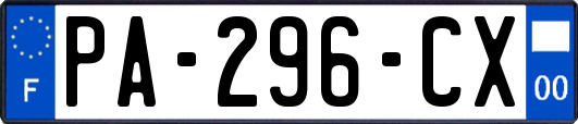 PA-296-CX