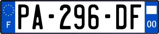 PA-296-DF