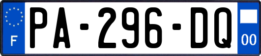 PA-296-DQ