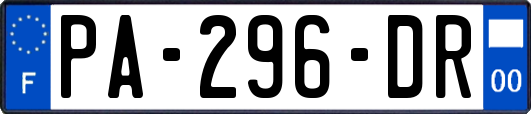 PA-296-DR