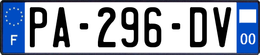 PA-296-DV