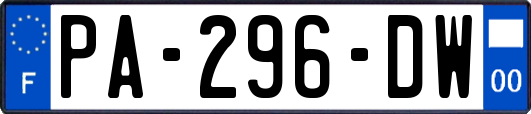 PA-296-DW