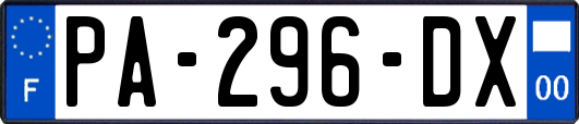 PA-296-DX
