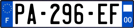 PA-296-EF